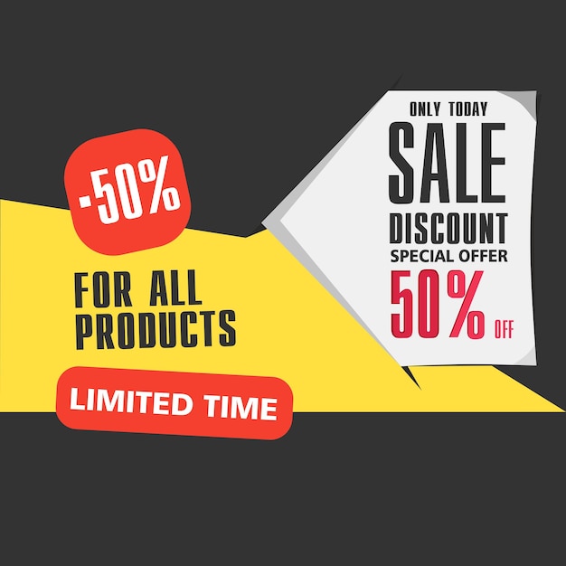 Super sale paper banner sale background big saleposter sale