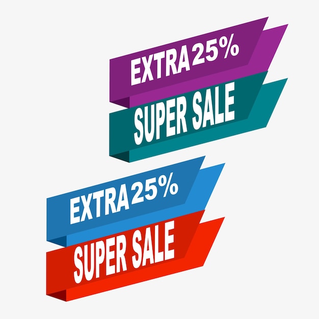 Super sale paper banner sale background big saleposter sale