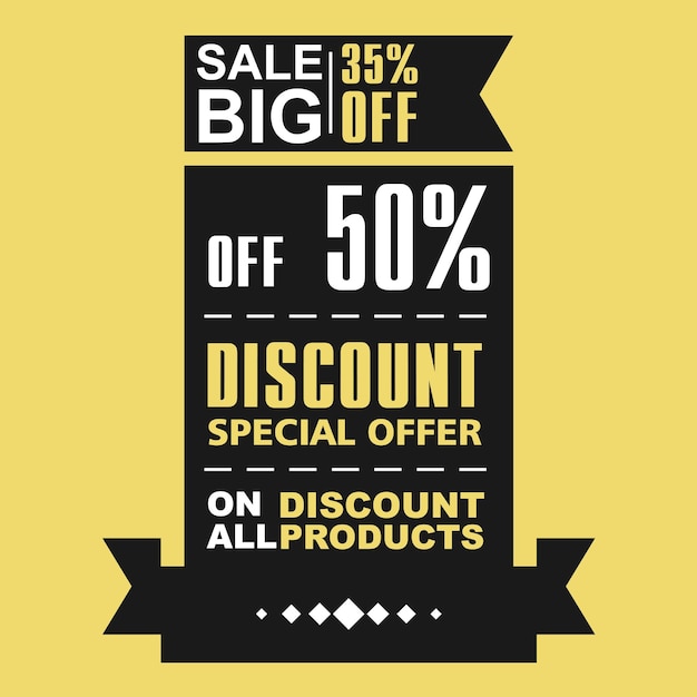 Super sale paper banner sale background big saleposter sale