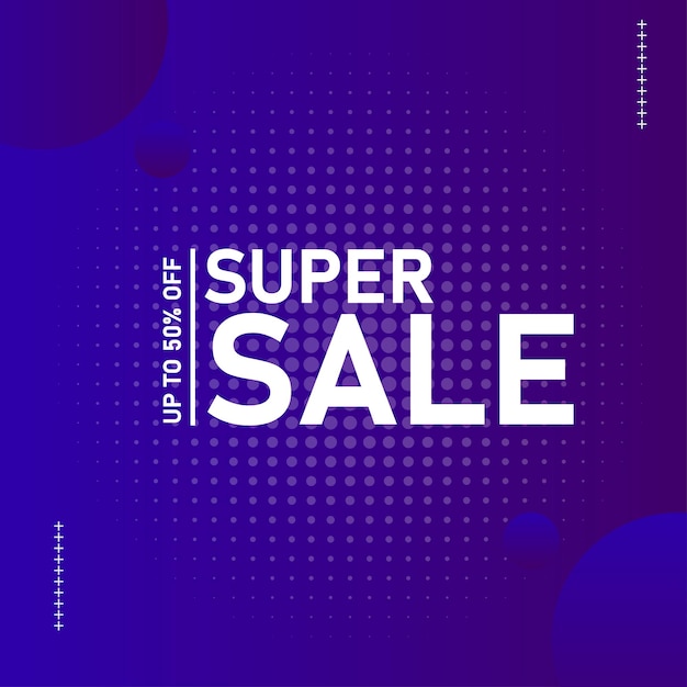 Super Sale Promotion Design