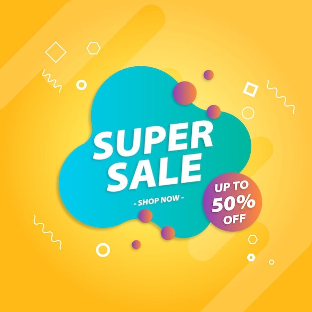 Super Sale Special offer tag