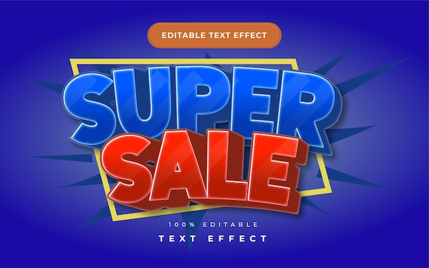 Effetto ttext super vendita per illustratore