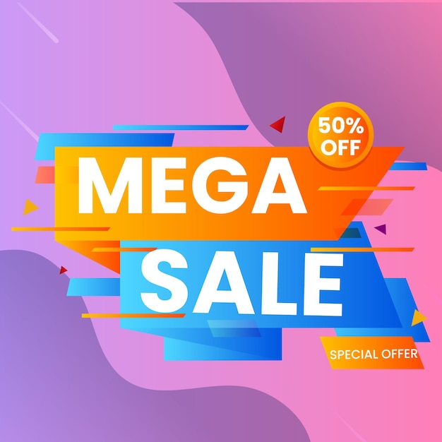 Super speciale aanbieding banner vector illustratie