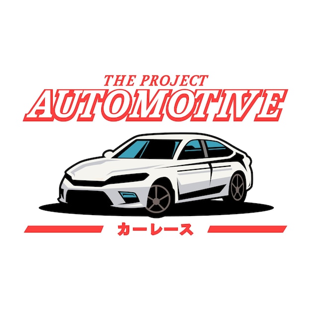 Design del logo vettoriale per auto super sportive