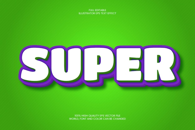 Super Text Effect