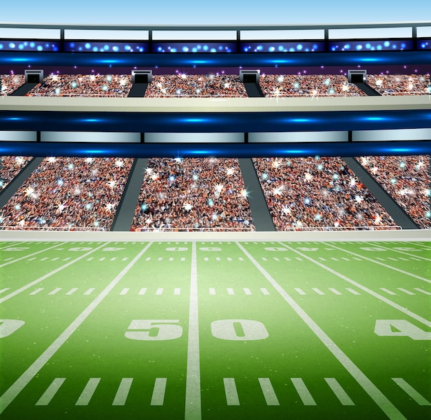 Superbowl Stadium Background