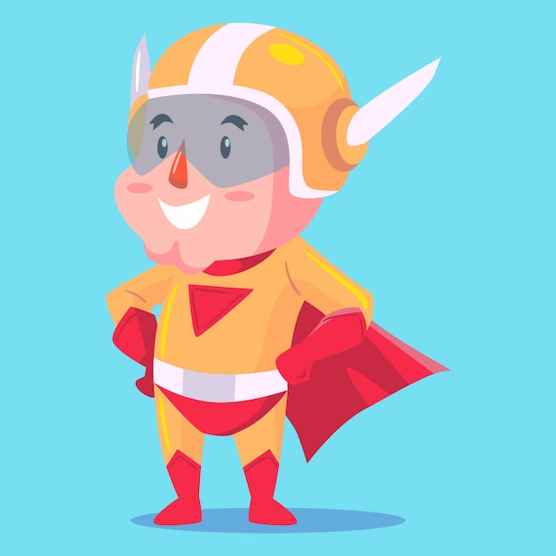 Superhero Vector Illustration 