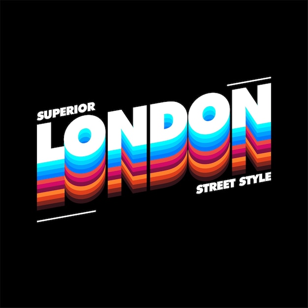 superior london street style simple vintage
