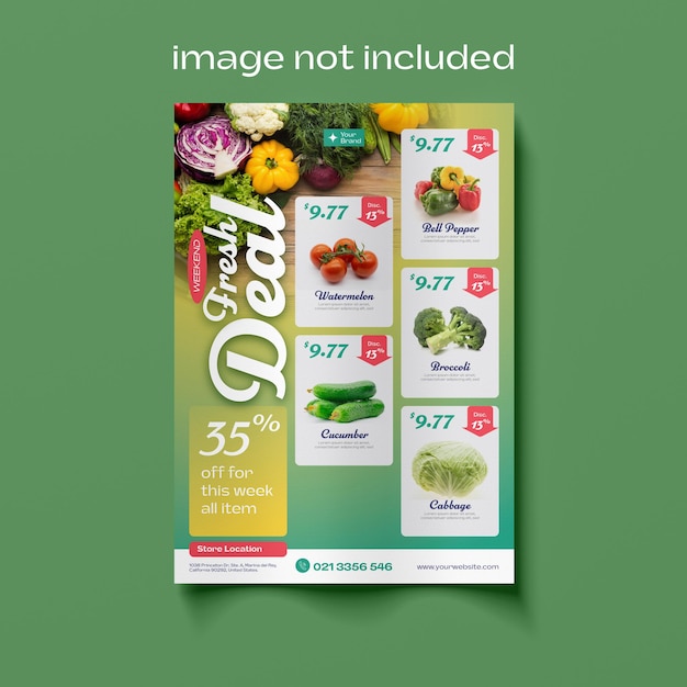 supermamrket flyer super deal fresh deal