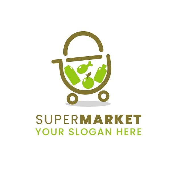 Vector supermarket logo