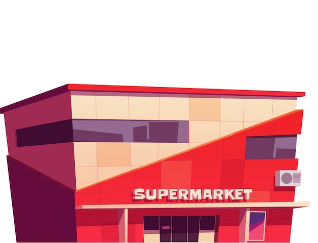 Vector supermarket