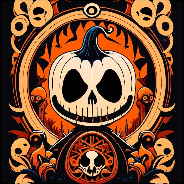 Supernatural Symphony Pumpkin Skull's Portal is een echo van Halloween.