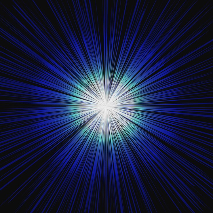 Vector supernova starburst