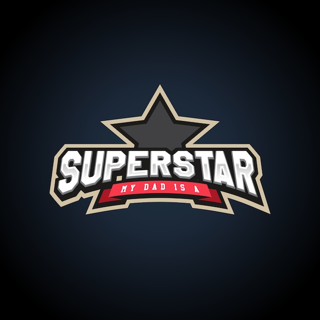 Superstar power volledige typografie