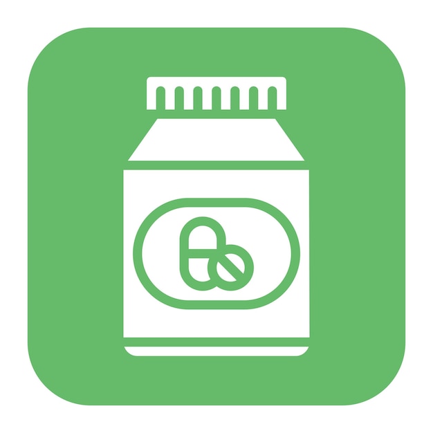 Supplement icon vector image Can be used for Nutrition