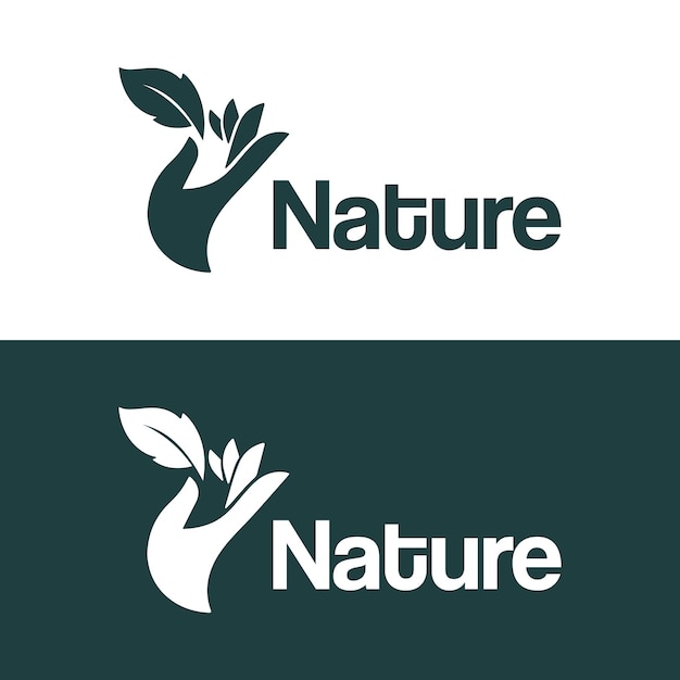 support environment or health care logo design vector
