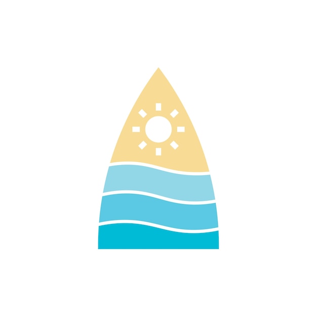 Surfing Board Logo