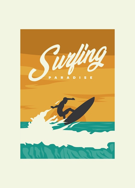 Surfing paradise