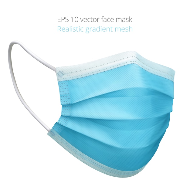 Surgical face mask.