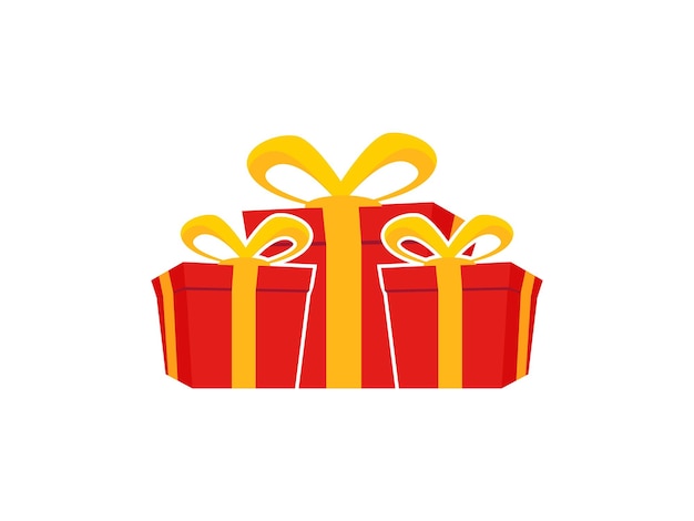 сюрприз красная подарочная коробка празднование дня рождения специальный подарочный пакет программа лояльности награда