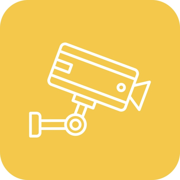 Surveillance vector icon Can be used for Smart City iconset