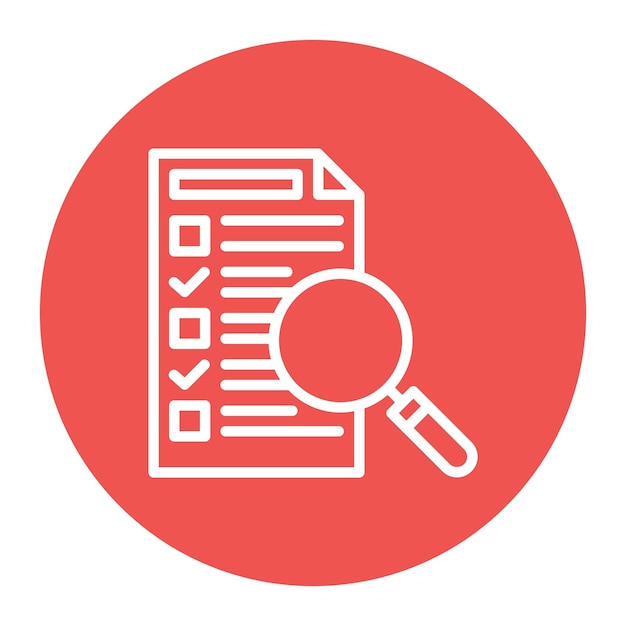 Survey icon vector afbeelding Kan worden gebruikt voor marktonderzoek