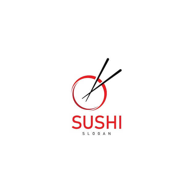 Sushi logo japanese food asian food restaurant icon