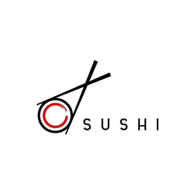 Sushi Logo ontwerpsjabloon