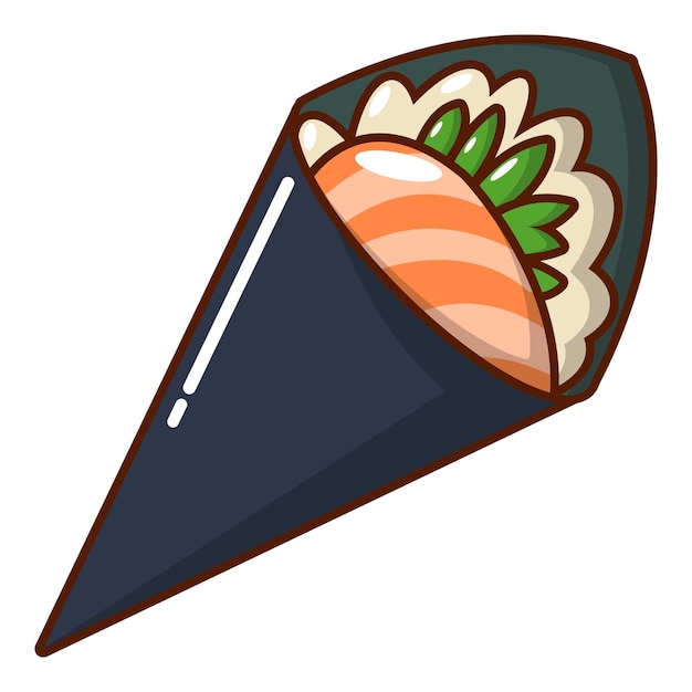 Vector sushi restaurant pictogram cartoon illustratie van sushi restaurant vector pictogram voor web