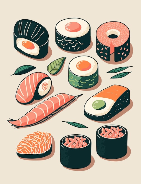 Sushi set