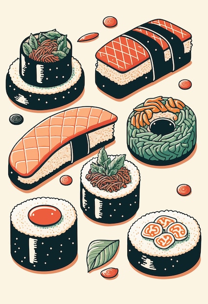 Sushi set