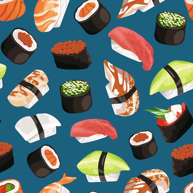 sushi types pattern 