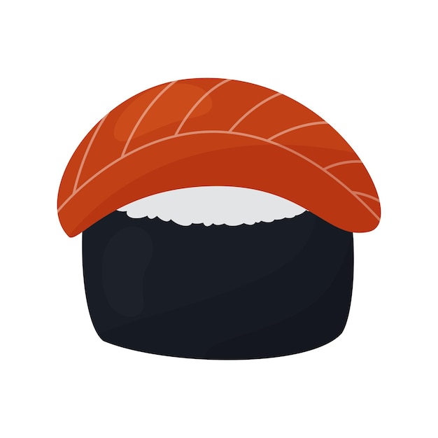 Sushi with salmon