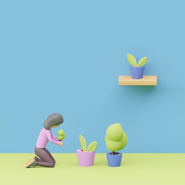 Вектор Концепция устойчивого дома реалистичный 3d-объект в стиле мультфильма