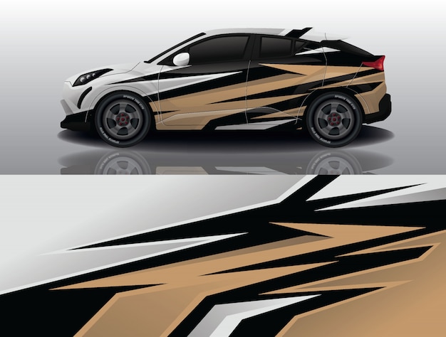 SUV auto sticker wrap ontwerp