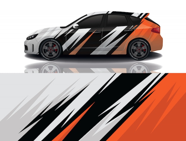 suv 자동차 데칼 랩 그림