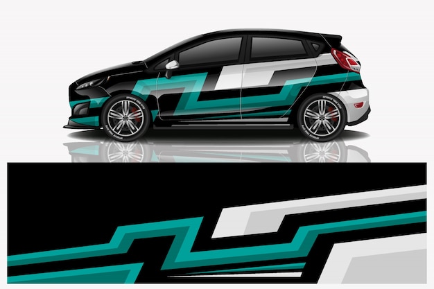 Suv car decal wrap