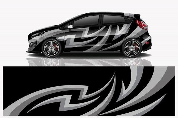 Suv car decal wrap