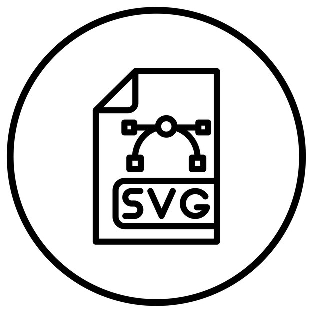Svg-bestand Vector Icon Design Illustratie