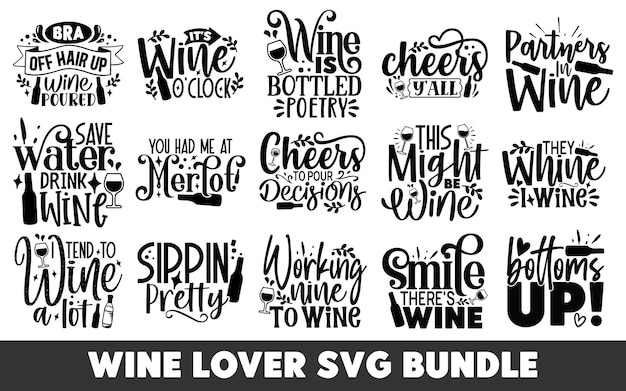 Vettore bundle di progettazione svg