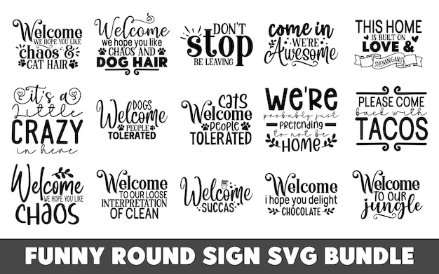 Vector svg design bundle