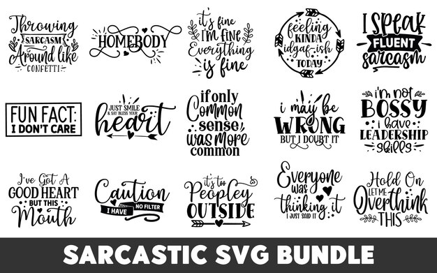 Vector svg design bundle