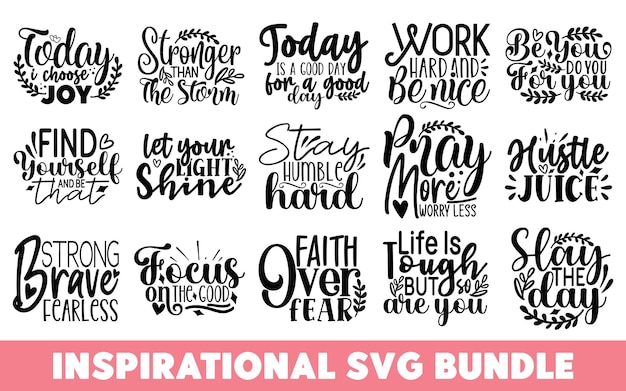 Vector svg designs bundle