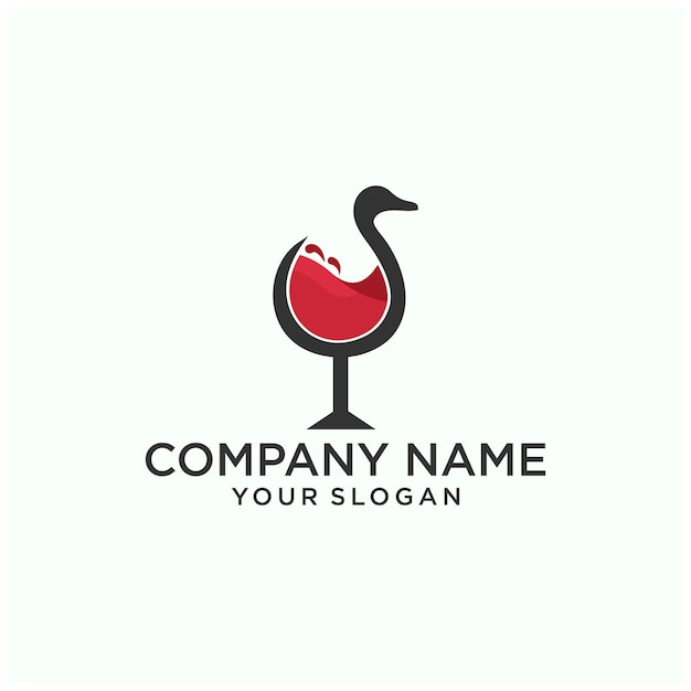 Swan logo design