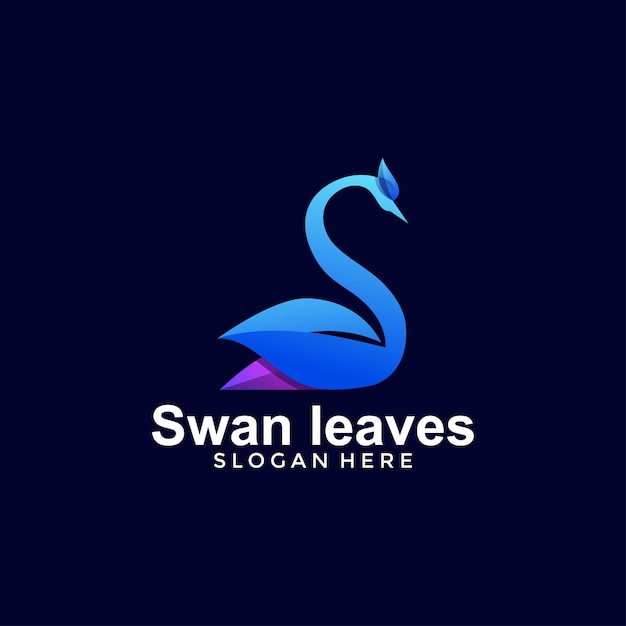 Swan logo sjabloon