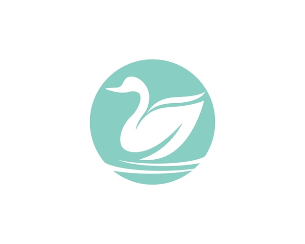 Swan logo sjabloon