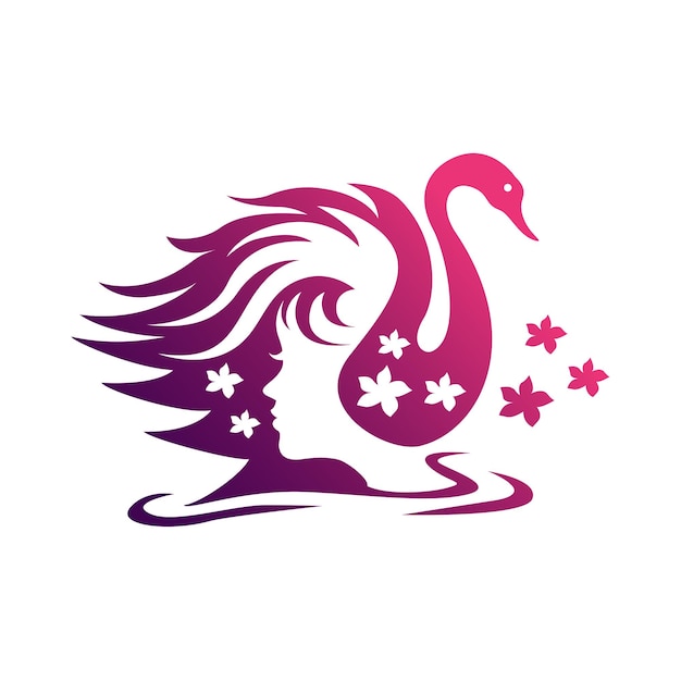 Лебедь женщин логотип