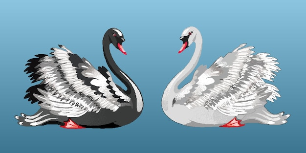 SwanPixelArt