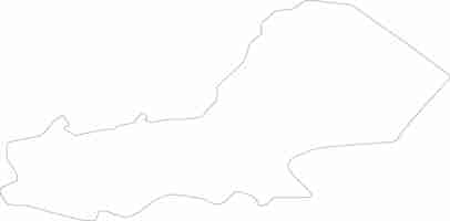 Vector swansea united kingdom outline map