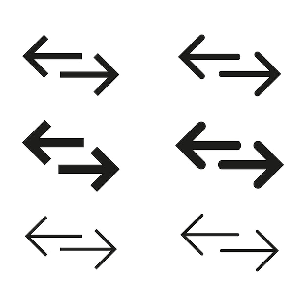 スワップ アイコン 2つの矢印 アイコンをセット 交換 アイコン 逆矢印 転送 アイコン